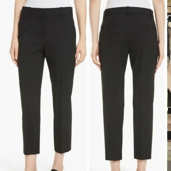 Theory Treeca Trouser Black Size 2 - Picture 4 of 5
